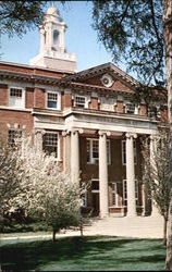 Monmouth College's Wallace Hall Postcard