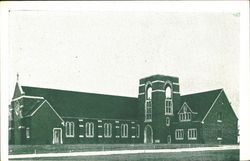 First English Lutheran Church, Wisconsin at East Forrest Hill Postcard