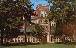 Echart Hall Of Liberal Arts, Aurora College Illinois Postcard Postcard