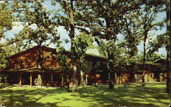 The Wagon Wheel Lodge Rockton, IL Postcard Postcard