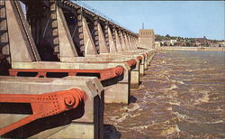 Alton Dam Illinois Postcard Postcard