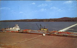 Ohio River Lock And Dam Postcard
