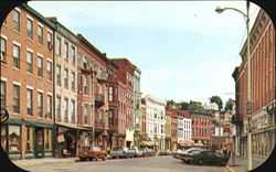 Main Street Looking North Galena, IL Postcard Postcard