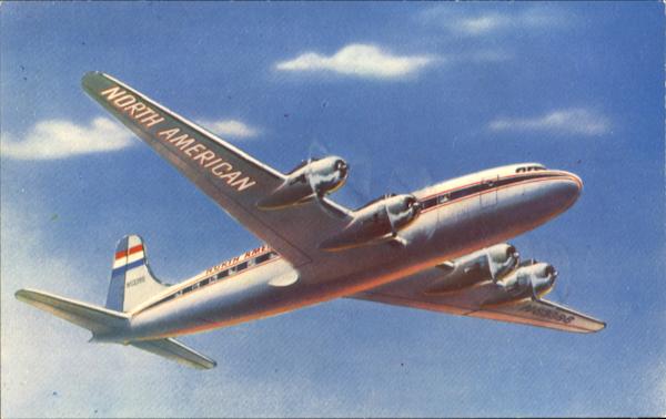 North American Airlines 4 Engine Skymasters Aircraft