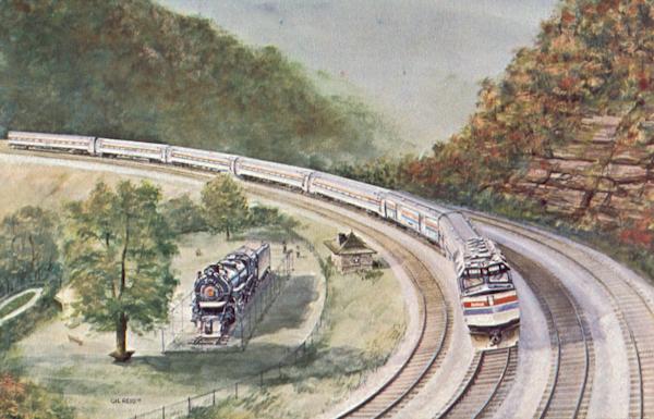 National Limited Trains, Railroad