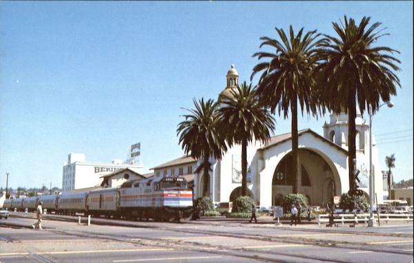San Diegan Trains, Railroad