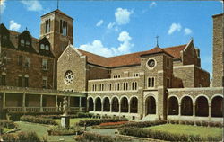 St. Benedict's Church, New Subiaco Abbey Arkansas Postcard Postcard