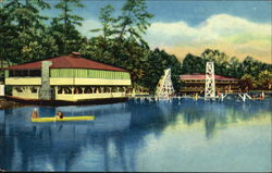 Lake Lucerne Eureka Springs, AR Postcard Postcard