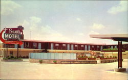 Sands Motel, 357 Division St., Hwy. 61 Postcard