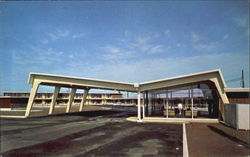 Americana Motel, Highway 64 - 167 & 67 Postcard