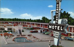 Downtown Motel Newport, AR Postcard Postcard