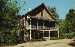 Hatchet Hall Eureka Springs, AR Postcard Postcard
