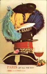 Sabena Paris Jet All The Way Postcard