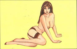 Wild West Topless Club Postcard