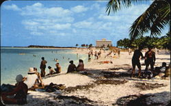 Coconut Beach Isla Mujeres, Mexico Postcard Postcard