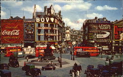 Piccadilly Circus Postcard