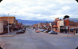 Business District Delta, CO Postcard Postcard