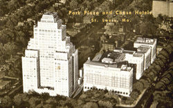 Park Plaza And Chase Hotels Postcard
