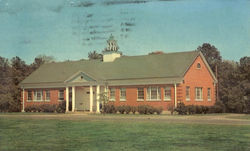 Post Library Fort Lee, VA Postcard Postcard