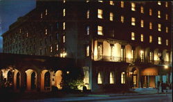 The Mills Hyatt House, Meetings & Queen Sts. Postcard