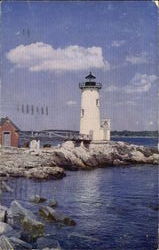 Portsmouth Harbor Lighthouse, Fort Constitution Postcard