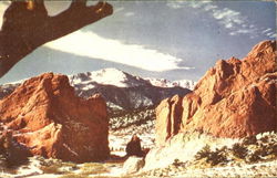 Garden Of The Gods Colorado Springs, CO Postcard Postcard