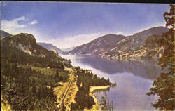 Columbia River Gorge Scenic, OR Postcard Postcard