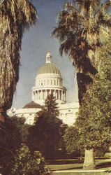 California State Capitol Sacramento, CA Postcard Postcard