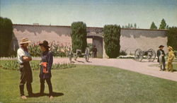 Center Of The Golden Empire Postcard