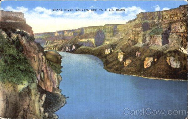 Snake River Canyon Scenic Idaho