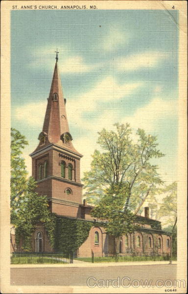 St. Anne's Church Annapolis Maryland