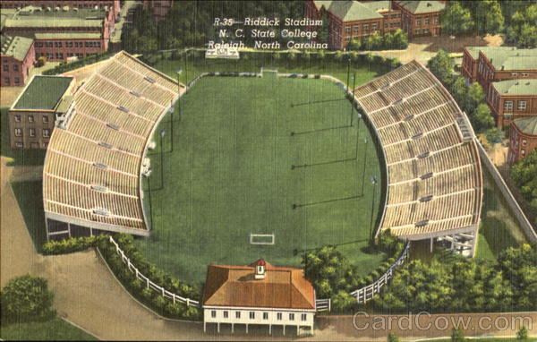 Riddick Stadium, N. C. State College Raleigh North Carolina