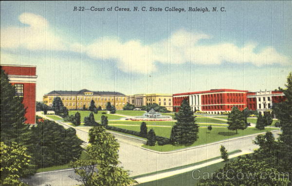 Court Of Ceres, N. C. State College Raleigh North Carolina