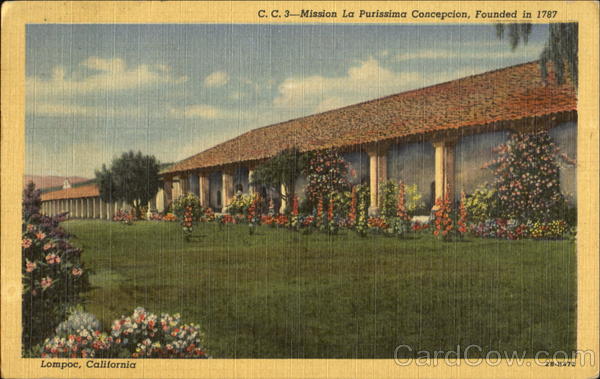 Mission La Purissima Concepcion Lompoc California