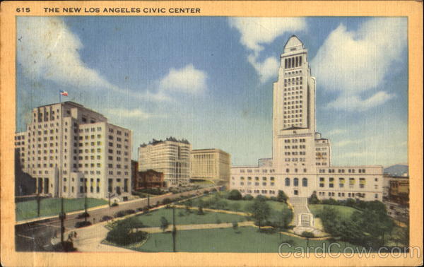 The New Los Angeles Civic Center California