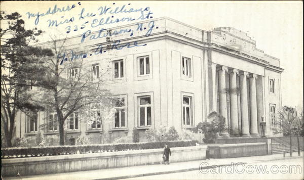 Danforth Memorial Library, Boadway & Auburn Streets Paterson New Jersey