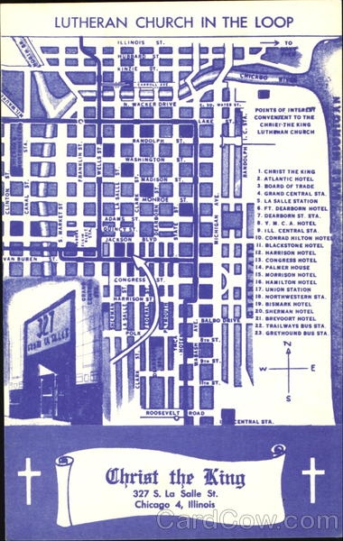 Lutheran Church In The Loop, 327 South LaSalle St. Chicago Illinois