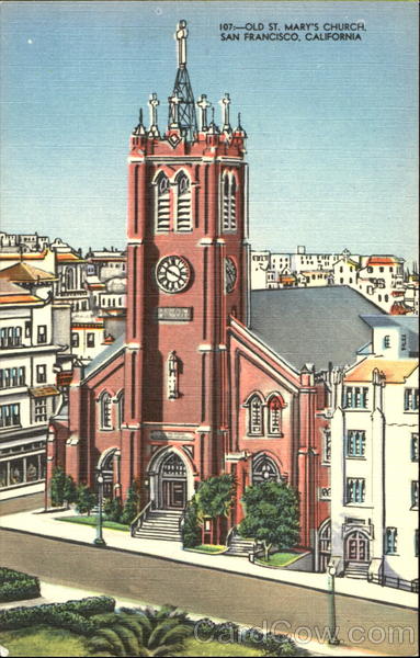 Old St. Mary's Church San Francisco California
