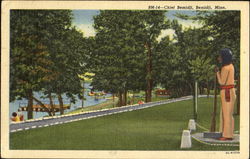 Chief Bemidji Minnesota Postcard Postcard