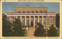 Buckstaff Baths Hot Springs National Park, AR Postcard Postcard