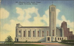 Madonna Della Strada Chapel, Loyola University Chicago, IL Postcard Postcard