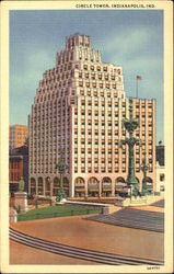 Circle Tower Indianapolis, IN Postcard Postcard
