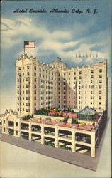 Hotel Seaside Postcard