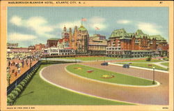 Marlborough Blenheim Hotel Postcard