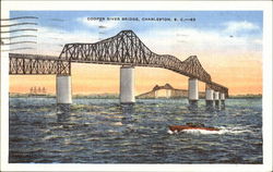 Cooper River Bridge Postcard