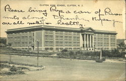 Clifton High School Postcard