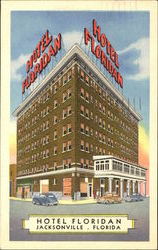 Hotel Floridan Jacksonville, FL Postcard Postcard