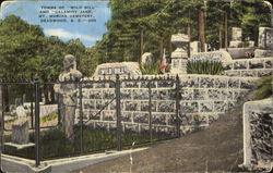 Tombs Of Wild Bill And Calamity Jane Postcard