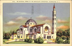 The National Shrine Of The Immaculate Conception Washington, DC Washington DC Postcard Postcard