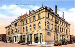 Latham Hotel Hopkinsville, KY Postcard Postcard